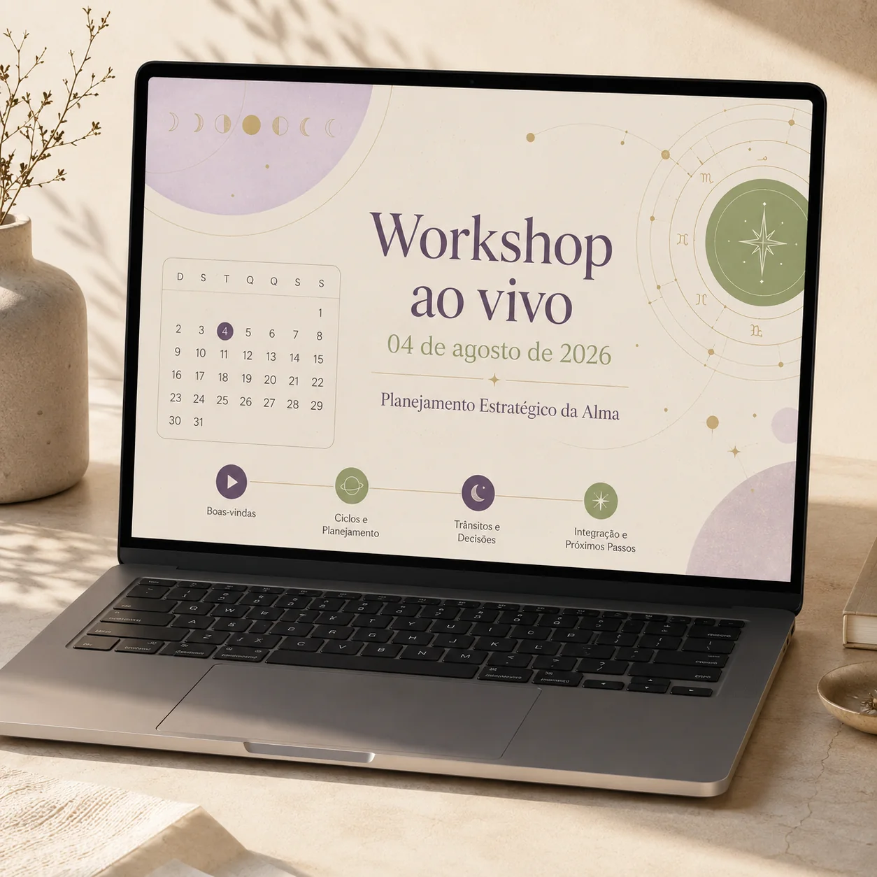 Workshop ao vivo Planejamento Estratégico da Alma